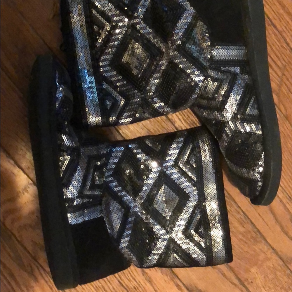 Sparkly boots